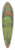 Sonia Lewitska - The Garden 39.3 inch art pintail longboard deck