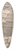 Sren L. Lange - Randkleven ved strandbredden i stermarie sogn p Bornholm 39.3 inch art pintail longboard deck