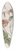 Sydenham Edwards - Three-coloured Zichya 39.3 inch art pintail longboard deck