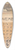 Theo van Hoytema - Kalenderblad november met zwemmende pingun 39.3 inch art pintail longboard deck