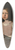 Thodule Ribot - La Jeune fille au chien 39.3 inch art pintail longboard deck