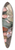 Thomas Beach - The Hand that Was Not Called 39.3 inch art pintail longboard deck