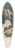 Udo Keppler - Get after the substance, not the shadow 39.3 inch art pintail longboard deck