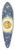 Udo Keppler - New Yorks new solar system 39.3 inch art pintail longboard deck
