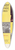U.S. Information Agency - J.F.K.  Film 39.3 inch art pintail longboard deck