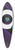 U.S. Information Agency - VOA: Voix De LAmerique 39.3 inch art pintail longboard deck
