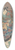 Utagawa Kunisada (Toyokuni III) - Nakamura Shikan in the role of Huwa Hanzaemon 39.3 inch art pintail longboard deck