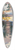 Walter Moras - Hunter Returning Home in a Winter Woodland 39.3 inch art pintail longboard deck