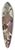 Watanabe Nobukazu - Advancing from Liziyuan to Attack Jiuliancheng 39.3 inch art pintail longboard deck