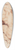Willem Panneels - Den ngne mand i hjre forgrund af Abraham og Melchizedek 39.3 inch art pintail longboard deck