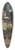 Willem van Aelst - A Still Life With Tulips And Other Flowers In A Vase On A Marble Ledge, With A Lizard And A Butterfly 39.3 inch art pintail longboard deck