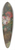Willem van Leen - Still life with tulips and peonies in a vase on a ledge with fruit 39.3 inch art pintail longboard deck