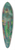 William James Glackens - Terraces, South Of France 39.3 inch art pintail longboard deck