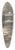 William James Mller - Near the Caravan Bridge, Smyrna 39.3 inch art pintail longboard deck