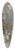 William Simpson - Bazaar, Suez 39.3 inch art pintail longboard deck