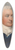 William Wood - George Wolrige of Garlinneck 39.3 inch art pintail longboard deck