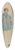 Will R. Barnes - Concierge Act I 39.3 inch art pintail longboard deck