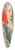 Wladyslaw Theodore Benda - Elegant Woman and Afghan 39.3 inch art pintail longboard deck