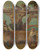 Triptych art skateboard deck of Hans Makart Entwurf Zum Festzug 1879 Die Zimmerleute by Hans Makart (1840-1884)