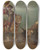 Triptych art skateboard deck of Hans Makart Entwurf Zum Festzug 1879 Die Gerber by Hans Makart (1840-1884)