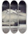Triptych art skateboard deck of Jeanjacques Henner Christ Au Tombeau by Jean-Jacques Henner (1829-1905)