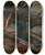 Triptych art skateboard deck of Tadeusz Makowski Landscape With A Bridge And Cows Espaly by Tadeusz Makowski (1882-1932)