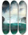 Triptych art skateboard deck of Karl Wilhelm Diefenbach Capri_2 by Karl Wilhelm Diefenbach (1851-1913)