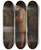 Triptych art skateboard deck of James Smetham Imogen And The Shepherds Cymbeline Act Iv Scene Ii by James Smetham (1821-1889)