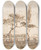 Triptych art skateboard deck of Francesco Guardi The Island Of Anconetta by Francesco Guardi (1712-1793)