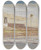 Triptych art skateboard deck of Edward Lear Dendour 215 Pm 31 Janaury 1867 by Edward Lear (1812-1888)