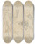 Triptych art skateboard deck of Bertel Thorvaldsen The Three Graces And Putti by Bertel Thorvaldsen (1770-1844)