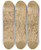 Triptych art skateboard deck of Jean Joseph Weerts La Fte Du Lendit_3 by Jean Joseph Weerts (1847-1927)
