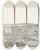 Triptych art skateboard deck of Josephus Augustus Knip The Baths Of Caracalla And Two Capitals From The Villa Mattei In Rome by Josephus Augustus Knip (1777-1847)
