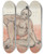 Triptych art skateboard deck of Gangaram Chintaman Tambat A Pair Of Jeyties_1 by Gangaram Chintaman Tambat