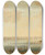 Triptych art skateboard deck of Antoine Van Der Steen View Of Constantinople Istanbul And The Seraglio From The Swedish Legation In Pera by Antoine van der Steen (18-)