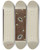 Triptych art skateboard deck of Charles Moss Quilt Patches_1 by Charles Moss