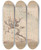 Triptych art skateboard deck of Thomas Rowlandson Dr Syntax And The Whale by Thomas Rowlandson (1756-1827)