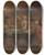 Triptych art skateboard deck of Joseph Highmore Figures In A Tavern Or Coffee House by Joseph Highmore (1692-1780)