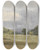 Triptych art skateboard deck of Rev James Bulwer One From A Volume Of Drawings And Prints_5 by Rev James Bulwer (1794-1879)