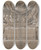 Triptych art skateboard deck of Melchior Steidl Feast In The House Of Simon by Melchior Steidl (1657-1727)