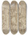 Triptych art skateboard deck of Giorgio Vasari The Wedding Of Esther And Ahasuerus by Giorgio Vasari (1511-1574)