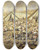 Triptych art skateboard deck of Vasily Vereshchagin After The Attack Plevna 18771878 by Vasily Vereshchagin (1842-1904)