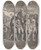 Triptych art skateboard deck of James Barry The Diagorides Victors At Olympia Design For The Walls Of The Great Room Of The Society For The Encouragement Of The Arts by James Barry (1741-1806)