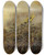Triptych art skateboard deck of Anton Romako Prinz Eugen Von Savoyen In Der Schlacht Bei Zenta by Anton Romako (1832-1889)