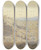 Triptych art skateboard deck of Karl Friedrich Harveng Das Lwentor Zu Mykene by Karl Friedrich Harveng (1832-1874)