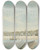 Triptych art skateboard deck of Willey Reveley View Of A Walled Town And Harbour With Towers Seen From The Sea by Willey Reveley (1760-1799)