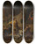 Triptych art skateboard deck of Jeanbaptiste Regnault Aeneas Offering Presents To King Latinus And Asking Him For The Hand Of His Daughter by Jean-Baptiste Regnault (1754-1829)