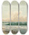 Triptych art skateboard deck of Alfred Thompson Bricher Seascape_1 by Alfred Thompson Bricher (1837-1908)
