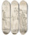 Triptych art skateboard deck of Giovanni Battista Tiepolo Reception Of Monks At A City Gate by Giovanni Battista Tiepolo (1696-1770)