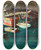 Triptych art skateboard deck of Christian Krohg Still Life With A Dom Bottle by Christian Krohg (1852-1925)